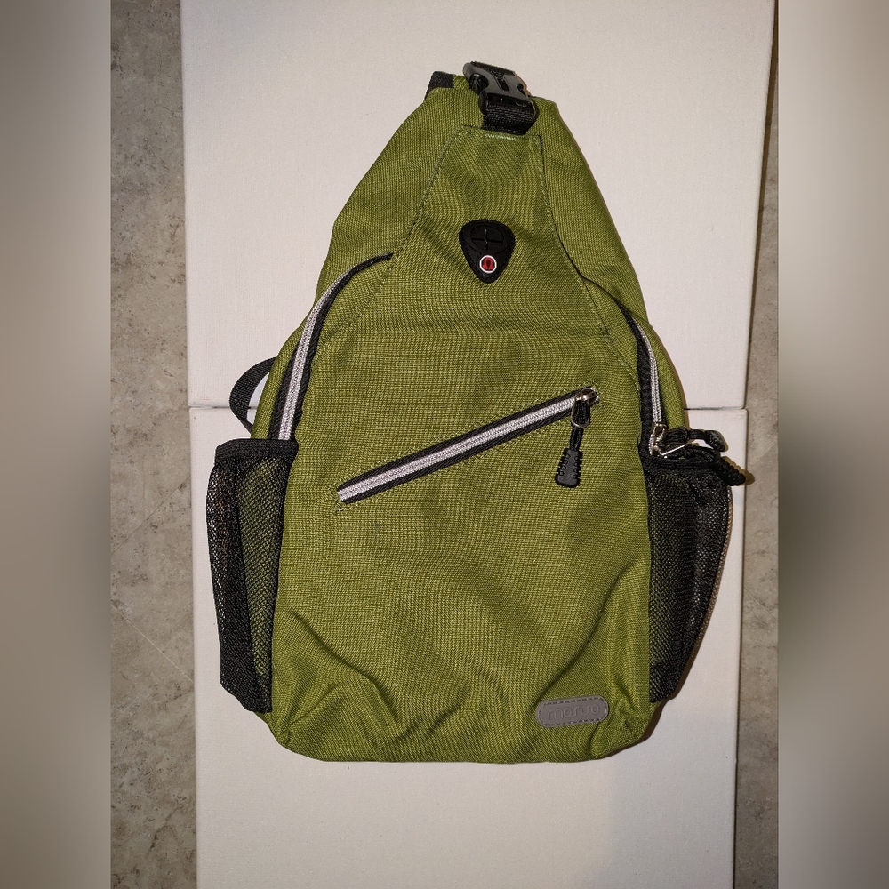 Green Sling Bag